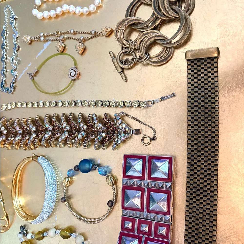 Vintage Bracelets Lot of 17 pieces ! - Picture 2 of 7